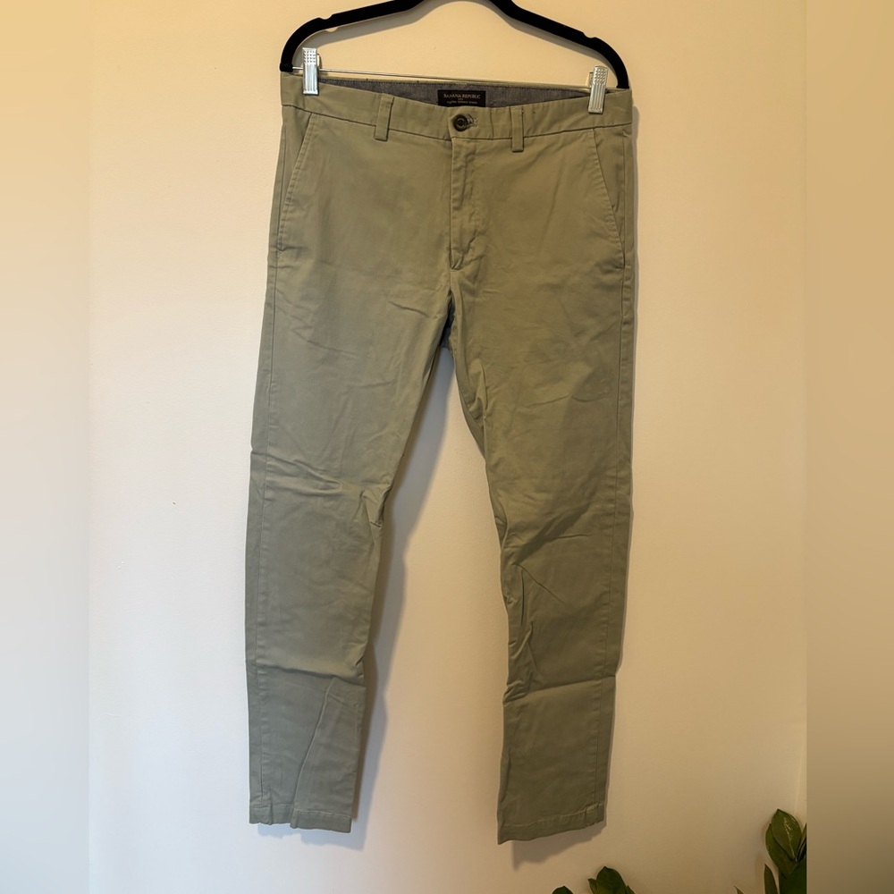 Banana Republic Olive Chinos